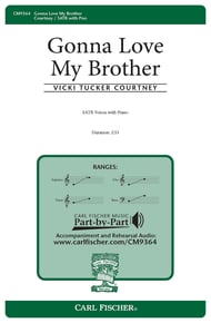 cover Gonna Love My Brother! SATB choral sheet music cover